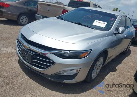 2019 Chevrolet Malibu Lt из США, поврежденный, VIN 1G1ZD5STXKF166664